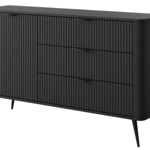 Ausverkauf Kommode mit drei Schubladen und Drehtür BELLO