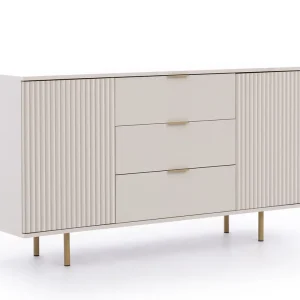 Wochenendangebot Kommode mit gerifflete Front NUBIA Cashmeere