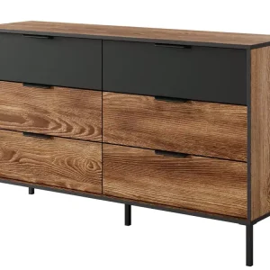 Aktuell Loft Kommode GAFS Kastanie / Anthrazit