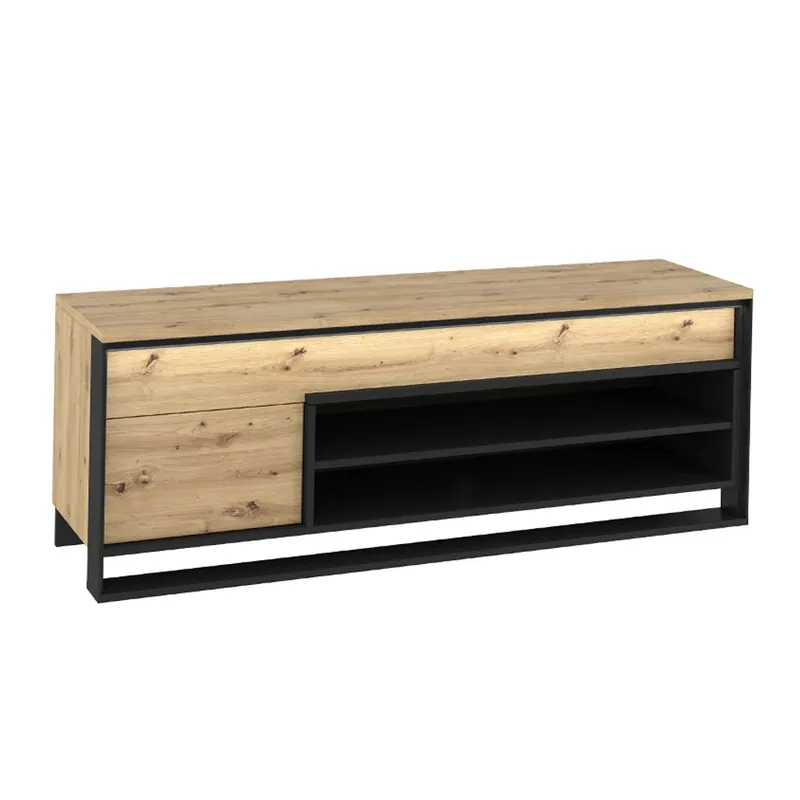 Finale Aktion Loft Lowboard mit Schubladen und LED-Beleuchtung LIMA