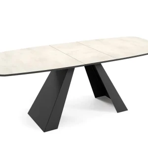 Begrenztes Angebot Modern Esstisch 160 weiß Beton LENO