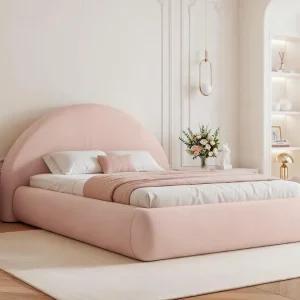 Ausverkauf Modernes Komfortbett Rosa 120x200