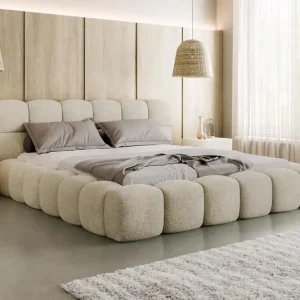 Bestseller Polsterbett Modern 180x200 BIZU Beige