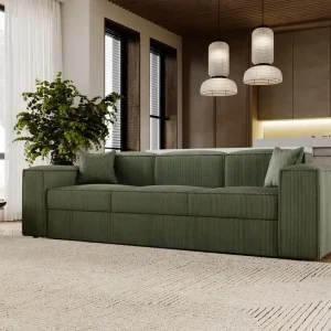 Top-Seller Schlafsofa mit Schlaffunktio SANTO olivgrün