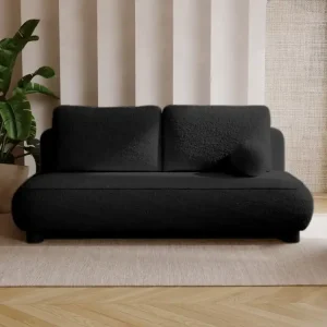 Ausverkauf Sofa ohne Armlehnen, moderne runde Form, Moderne Couch BELLY