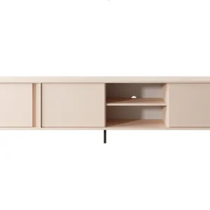 Ausverkauf TV-Schrank dreitürig mit LED-Beleuchtung NINA