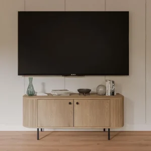 TV-Schrank Japandi klein eiche cremona OVI Kracherpreis