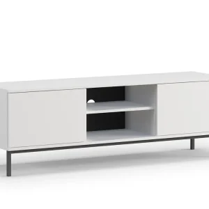 Top-Angebot TV-Schrank klassisch Weiß 150 cm breit MENS
