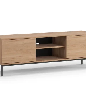 TV-Schrank klassisch Weiß 150 cm breit MENS Top-Angebot