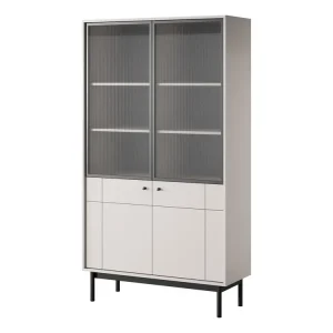 Vitrine mit 2 Türen LONDON Kaschmir Sofort Bestellen