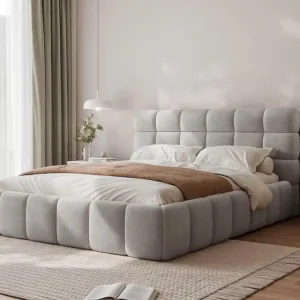 Wolkenbett Bouclé Grau 180x200 Knallerangebot