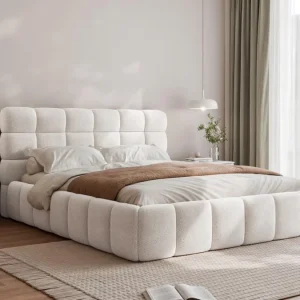 Bestseller Wolkenbett Bouclé Weiß 140x200