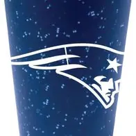 Zertifiziert NFL New England Patriots Pint Glas Bier Bierglas 470ml Trinkbecher aus Silikon
