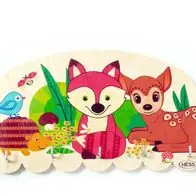 Zimmerdekoration Schlüsselbrett Waldtiere BxLxH 245x25x145mm NEU Schlüsselbrett Highlight