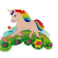 Zimmerdekoration Garderobe Einhorn BxLxH 370x65x270mm NEU Kinderzimmer Jetzt Bestellen