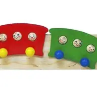 Zimmerdekoration Garderobe Eisenbahn BxLxH 520x50x120mm NEU Kinderzimmer Preiswert