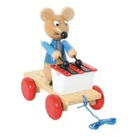 Ziehtier Maus mit Xylophon Bestseller