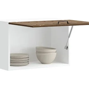 Sofort Bestellen Küchen-Hängeschrank Lucca Braun Eichen-Optik Holzwerkstoff