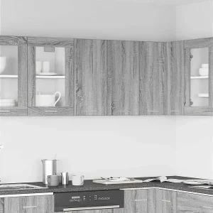 Hängeschrank Lyon Grau Sonoma 60x31x60 cm Holzwerkstoff Echt