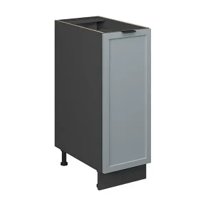 Abverkauf Apothekerschrank hellblau-grau 30x51.6x82 fame-line