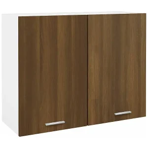 Hängeschrank Lyon Braun Eichen-Optik 80x31x60 cm Holzwerkstoff Ausverkauf