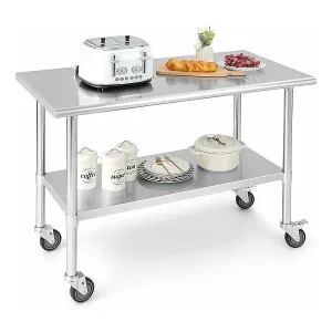 Kostenloser Rückversand Küchentisch Edelstahl