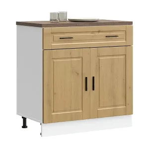 Gratis Versand Küchenunterschrank Porto Artisan-Eiche Holzwerkstoff