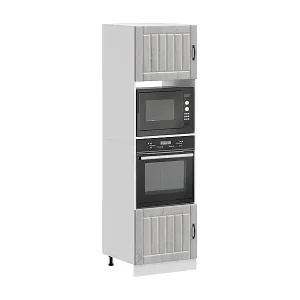 Solange Der Vorrat Reicht Herdumbauschränke 2 Stk. Kalmar Grau Sonoma Holzwerkstoff