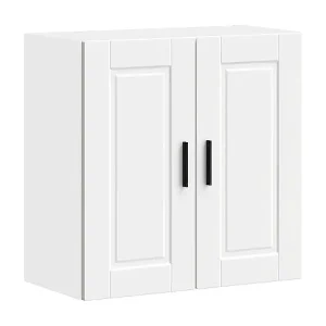 Rabatt Küchen-Hängeschrank Porto Weiß Holzwerkstoff