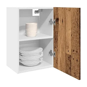 Solange Der Vorrat Reicht Hängeschrank Lyon Altholz-Optik 40x31x60 cm Holzwerkstoff