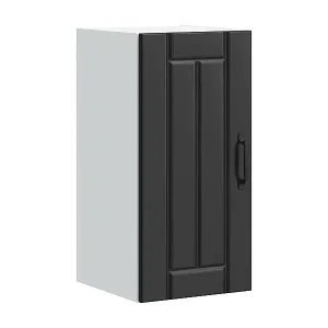 Preiswert Küchen-Hängeschrank Lucca Schwarz Holzwerkstoff