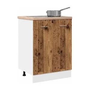 Unterschrank Lyon Altholz-Optik 60x46x81,5 cm Holzwerkstoff Angebot