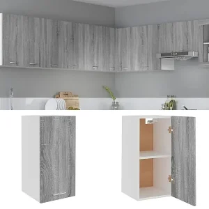 Hängeschrank Lyon Grau Sonoma 29,5x31x60 cm Holzwerkstoff Schneller Versand