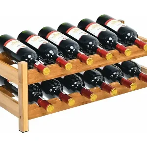 2- stöckiges Weinregal Flaschenständer Neu Im Sortiment