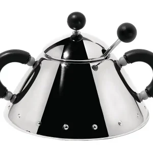 9097, Zuckerdose aus verchromtem Stahl, Alessi Jetzt Kaufen