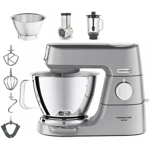 Küchenmaschine Kenwood Titanium Chef Baker KVC85.314SI 1200 W Silber Letzte Chance