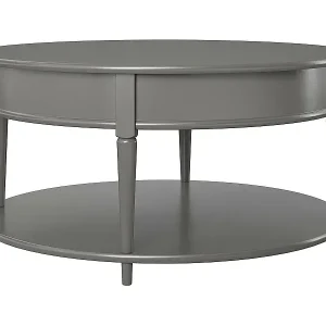 Abverkauf Aurora | Couchtisch mit 1 Ablage aus MDF grau