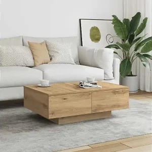 Couchtisch Artisan-Eiche 90x60x31 cm Holzwerkstoff Markenprodukt