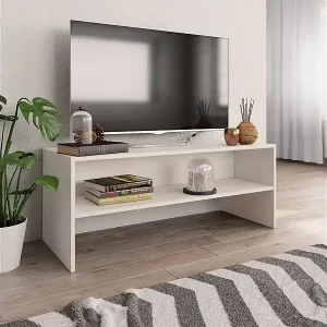TV-Schrank Weiß 100x40x40 cm Holzwerkstoff Gratis Versand