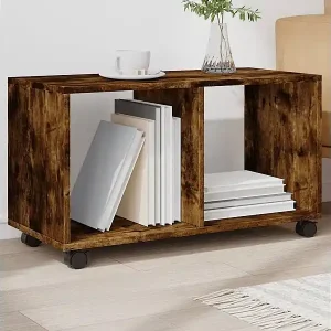 Rollschrank Räuchereiche 72x33x42,5 cm Holzwerkstoff Preisknaller