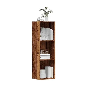 Bücherregal Altholz-Optik 36x30x114 cm Holzwerkstoff Neue Kollektion