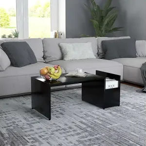 Couchtisch Schwarz 90x45x35 cm Holzwerkstoff Ausverkauf