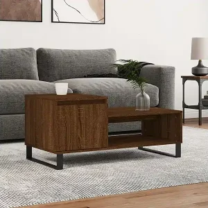 Couchtisch Braun Eichen-Optik 100x50x45 cm Holzwerkstoff Sofort Bestellen
