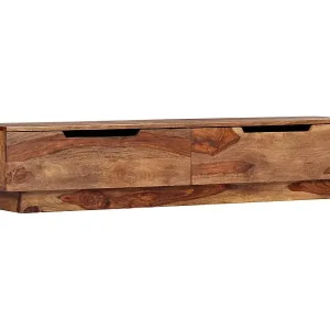 TV-Schrank 145x30x30 cm Massivholz Günstig