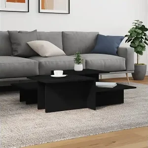 Couchtische 2 Stk. Schwarz Holzwerkstoff Mega-Angebot