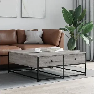 Sofort Bestellen Couchtisch Grau Sonoma 100x99x40 cm Holzwerkstoff