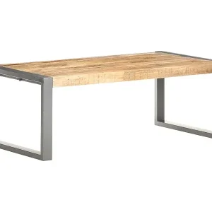Couchtisch 110x60x40 cm Raues Mangoholz Neu Im Sortiment